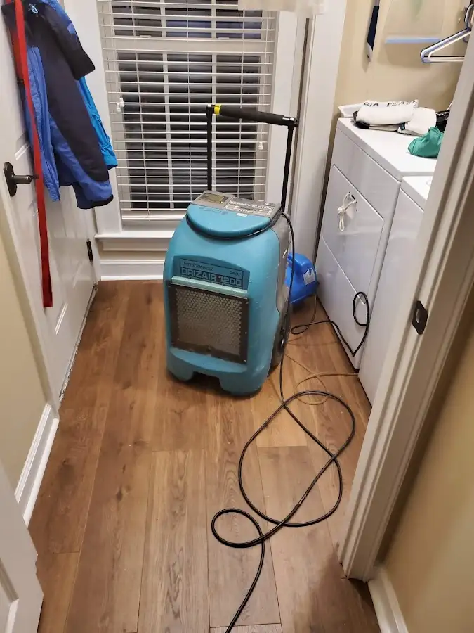 Commercial dehumidifier deployed for Flood Damage Cleanup in Petoskey